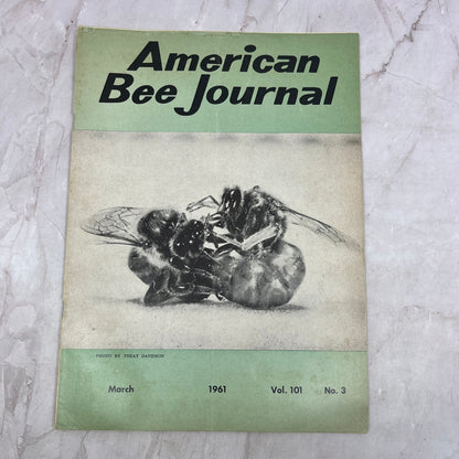 1961 Mar - American Bee Journal - Bees Beekeeping Honey M32