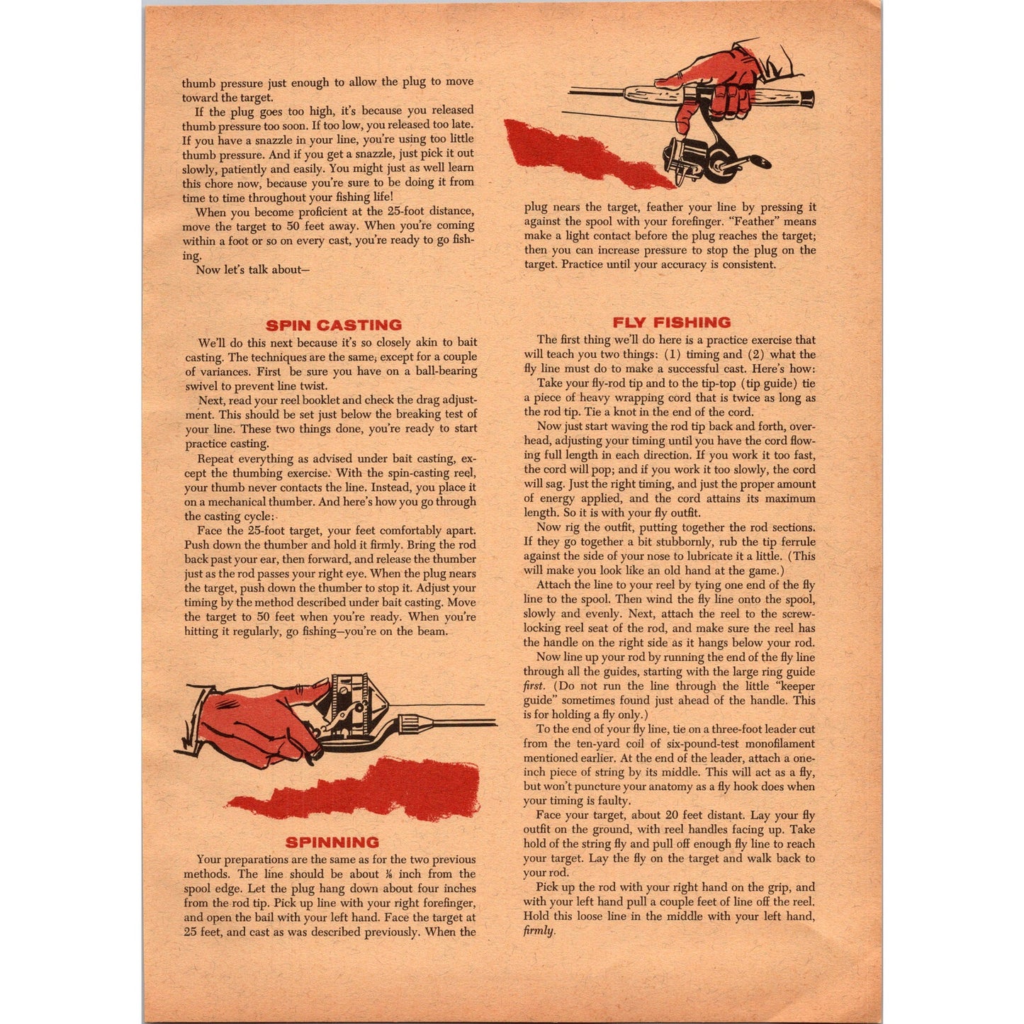 The ABC's of Catching Fish by Homer Circle 8 Page 1966 Article SI11