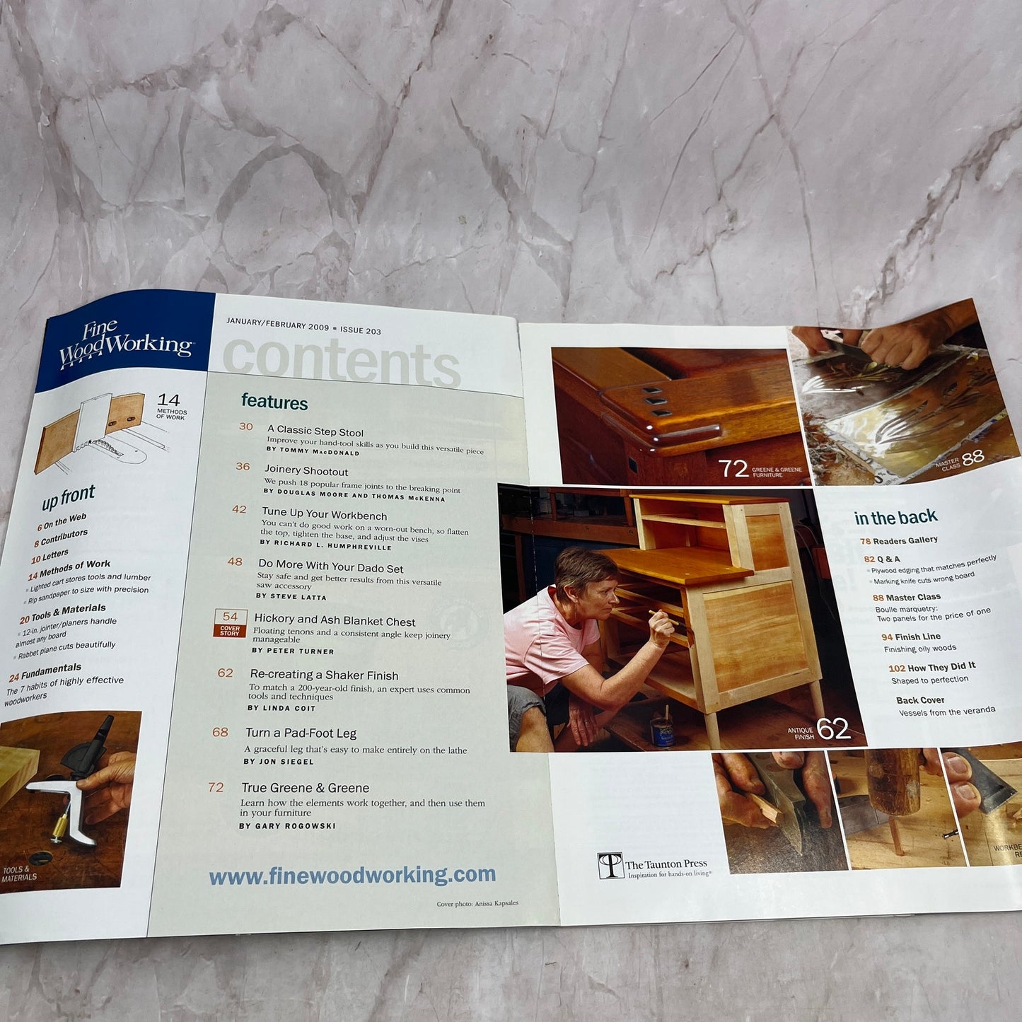 Blanket Chest - Feb 2009 No 203 - Taunton's Fine Woodworking Magazine M34