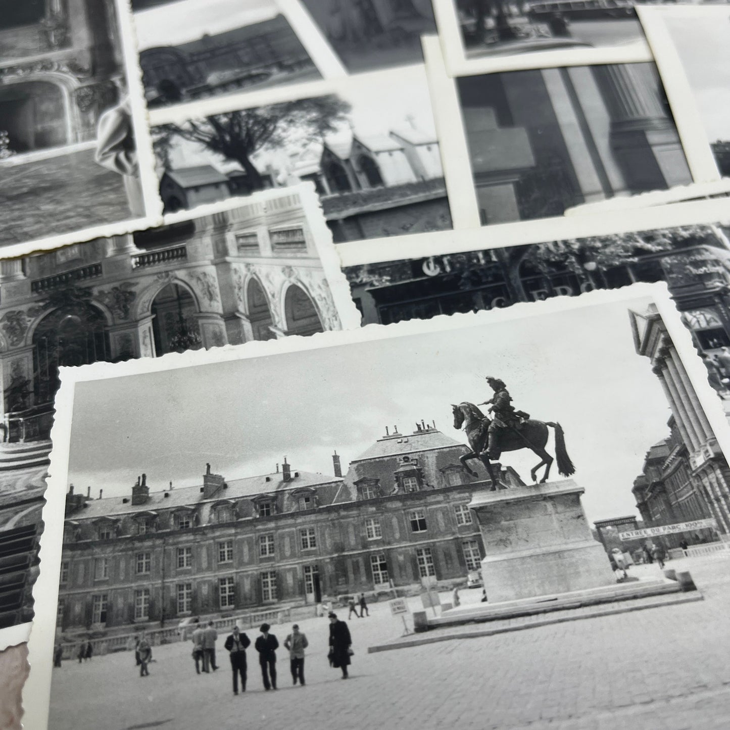 Huge Lot US Army France Europe Tourist Photos Postwar Germany c1954 Army TG7-AP5