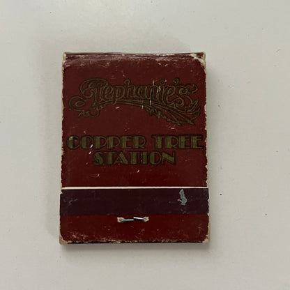 Stephanie's Copper Tree Station Kansas City MO Feature Matches Matchbook TB7-XSM