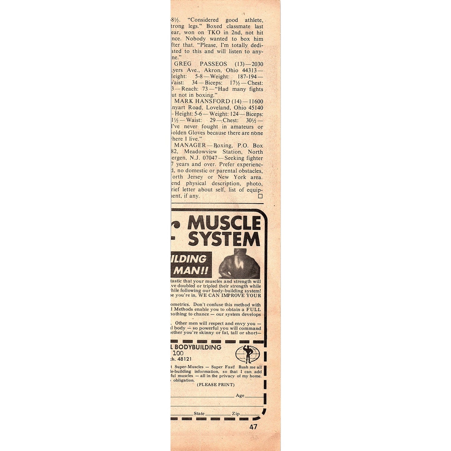 John Surrey Cigar Club New York NY 1974 Ad AG1-10