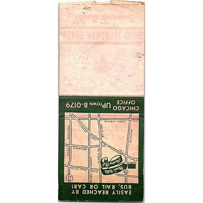 Nordic Hill Country Club Itasca IL Vintage Matchbook Cover SF3-Y7