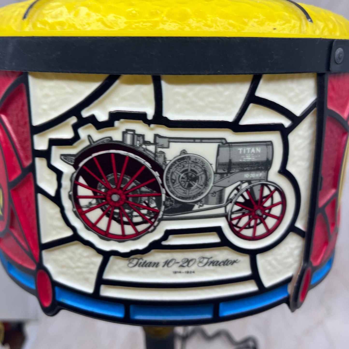 1970s IH International Harvrster Table Lamp Adjustable McCormick Deering WORKS