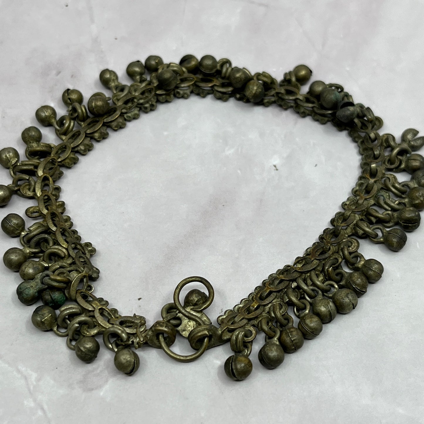 Vintage Gypsy Tribal Northern India Bell Bracelet Anklet SC1