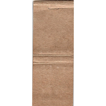 Shaham Lodge Oswego Lake Boulder Junction Vintage Matchbook Cover SF3-Y1