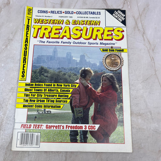 1989 Feb - Western & Eastern Treasures Magazine - Treasure Hunting Gold M11
