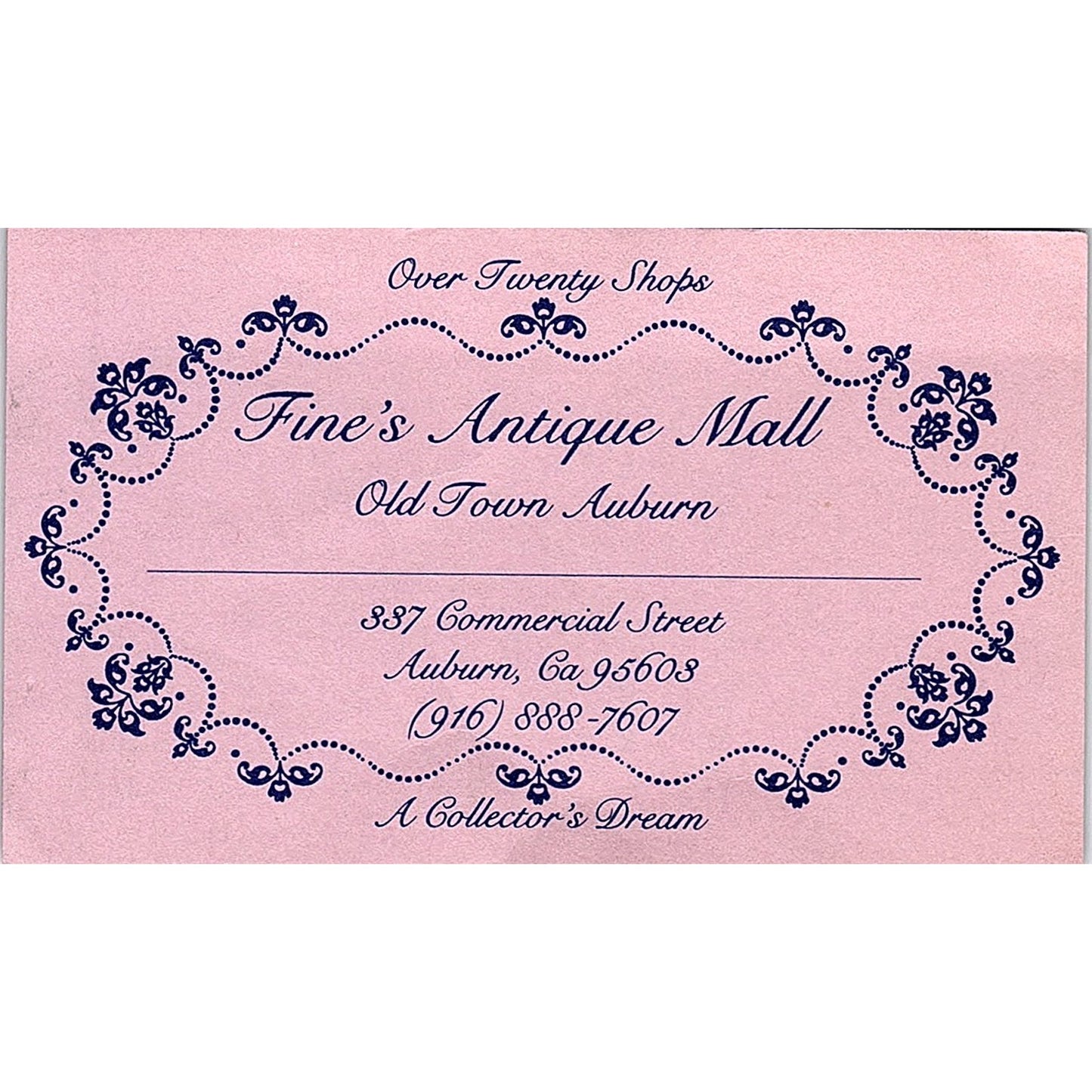 Cinderella Cakes Weiss Bakery Joslin Sullivan Bellflower Business Card TH2-B2