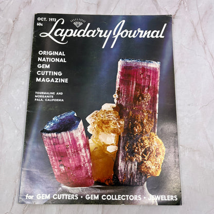 Tourmaline and Morganice Pala CA - Lapidary Journal Magazine - Oct 1972 M24