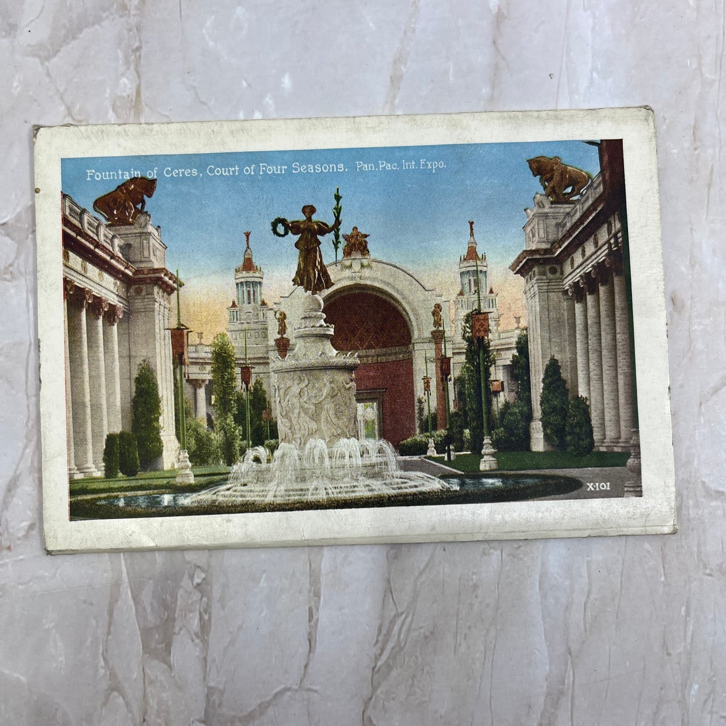 1915 Panama Pacific Exhibition San Francisco Folding Postcard Views SB8