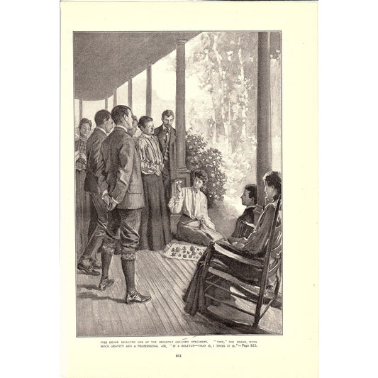 Miss Deane - This is a Boletus - Bernard Jacob Rosenmeyer Art Print 7x11 V10