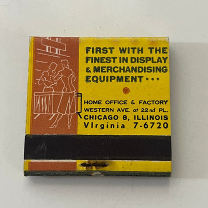 Spacemaster Merchandising Equipment Chicago Feature Matches Matchbook TB7-MMZ5