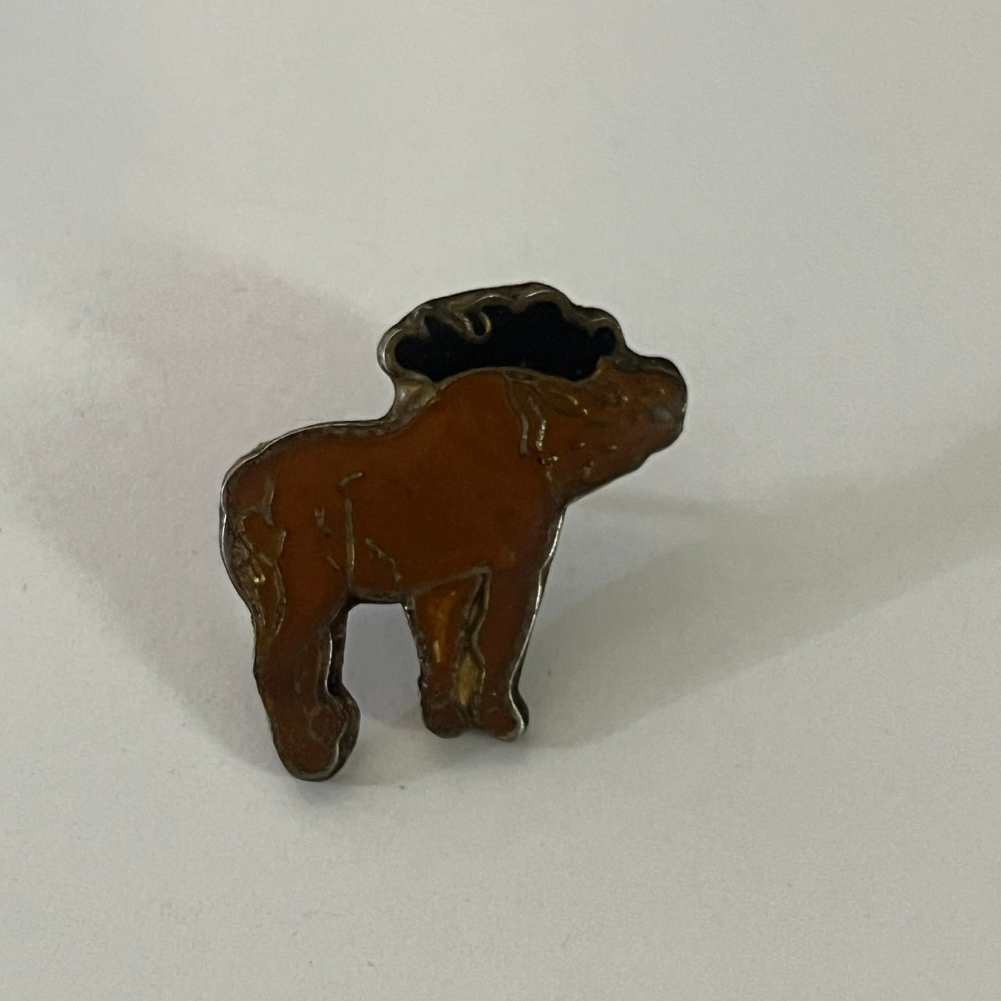 Moose Outdoor Hunting Vintage Lapel Pin Enamel Pinback Button SE9