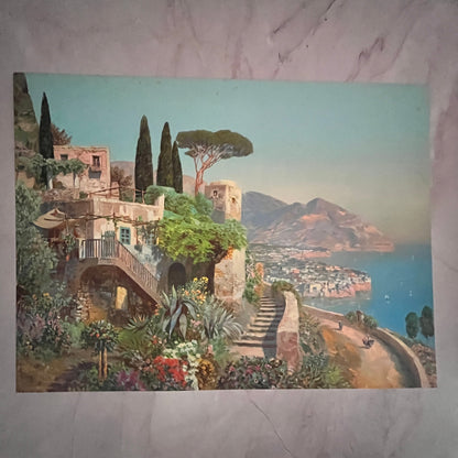 Amalfi Coast by Antonio Ponti 12x16" Art Print FL1