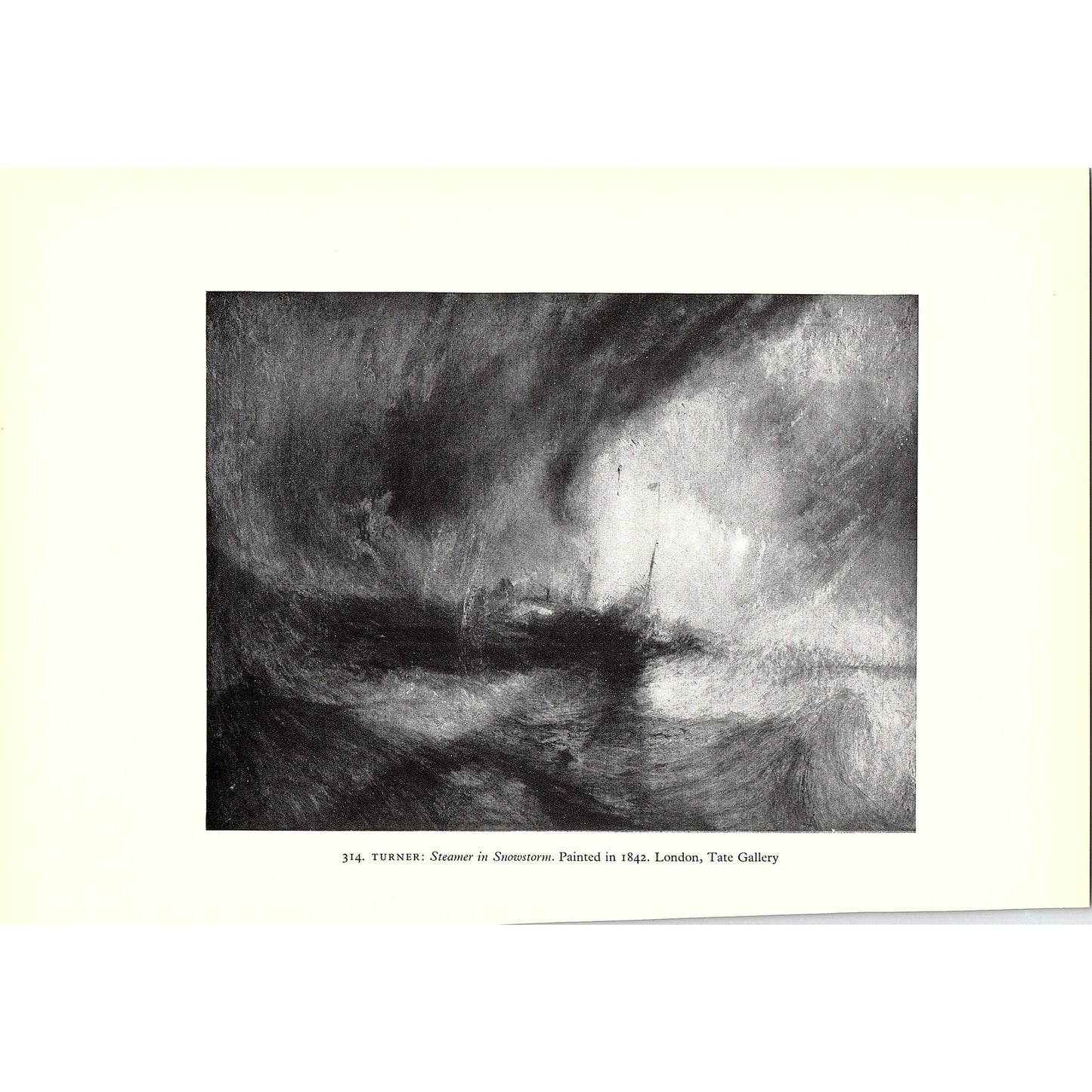 Constable - Study of Trees; Evening Vintage Art Print 6x9" V17