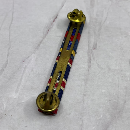 Vintage Military Ribbon Bar Pin Pinback Button SB7-SPB