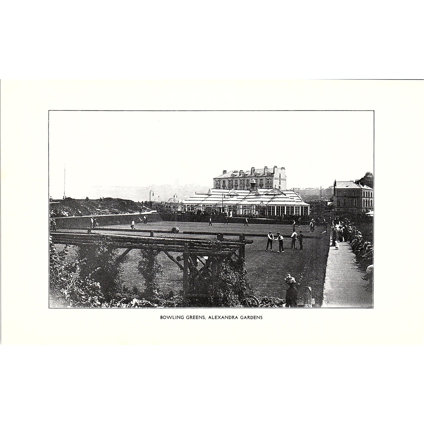 Bowling Greens, Alexandria Gardens / Tennis Tournament Double Sided c1910 AF3-8
