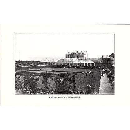 Bowling Greens, Alexandria Gardens / Tennis Tournament Double Sided c1910 AF3-8