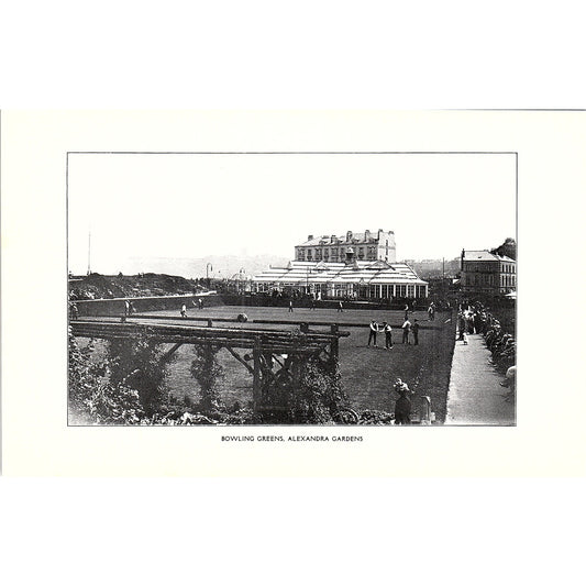 Bowling Greens, Alexandria Gardens / Tennis Tournament Double Sided c1910 AF3-8