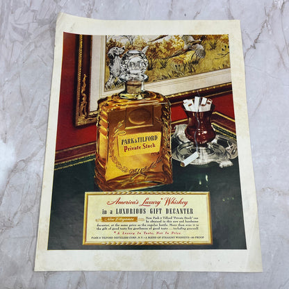 Park & Tilford America's Luxury Whiskey 1951 Magazine Ad FL6-10