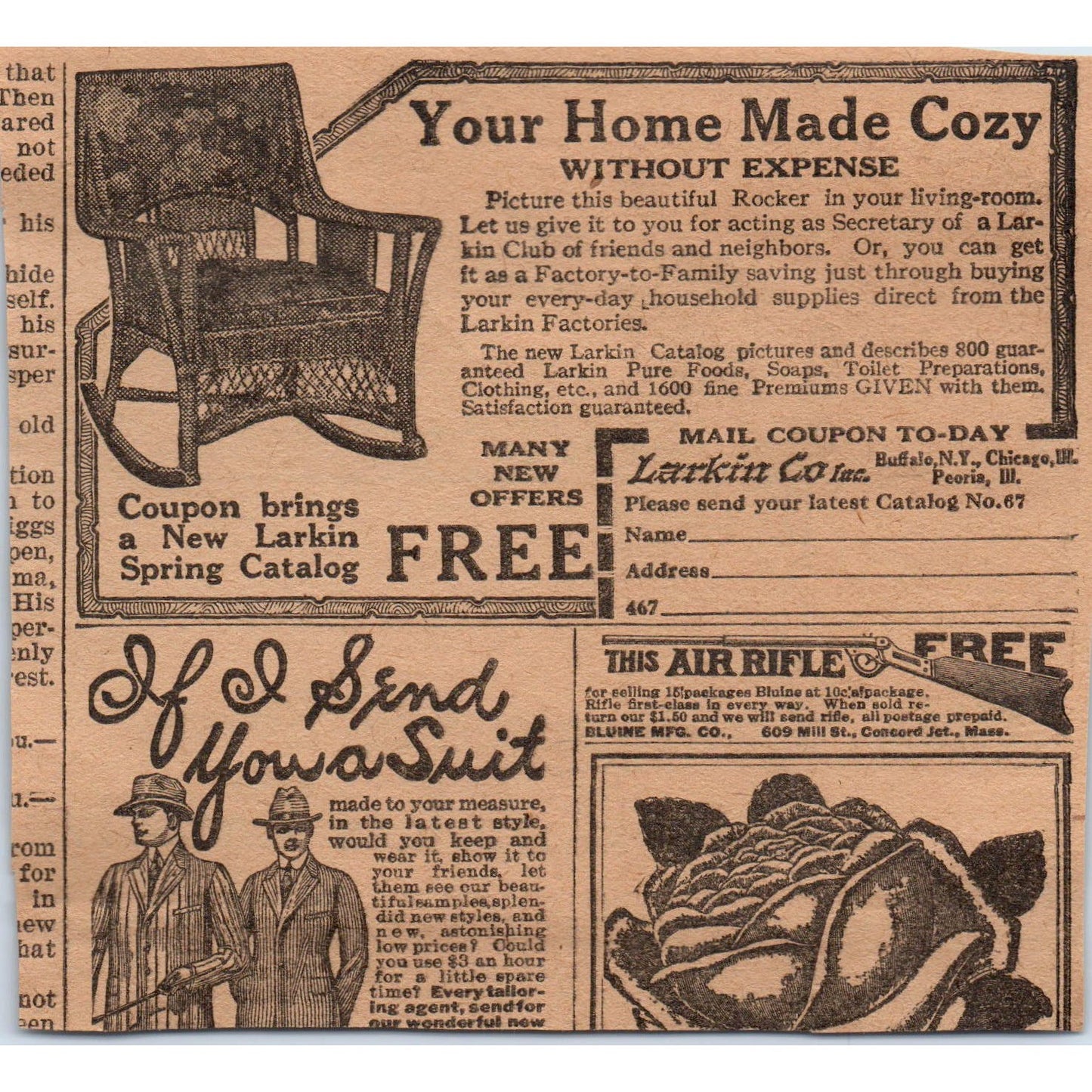 California Fig Syrup Children's Laxative 1923 Magazine Ad Clip AE1-2