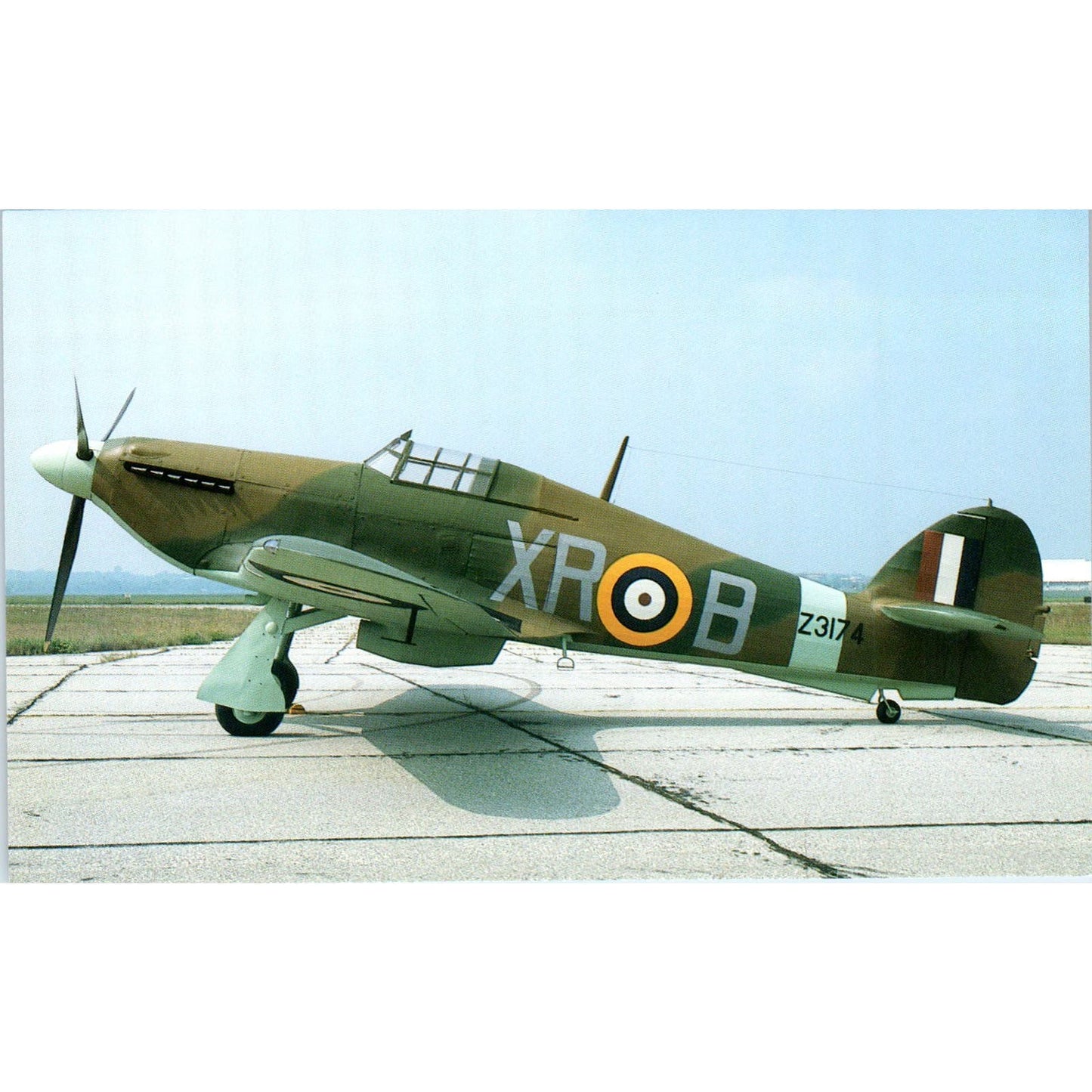 Hawker Hurricane Mk. IIa Vintage Postcard PC19