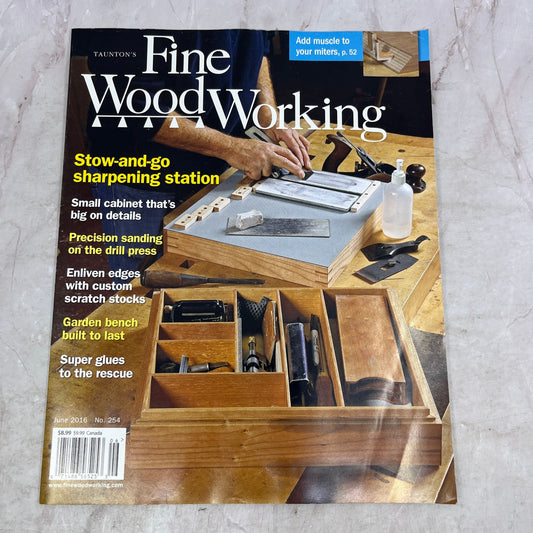 Sharpening Station - Jun 2016 No 254 - Taunton's Fine Woodworking Magazine M36