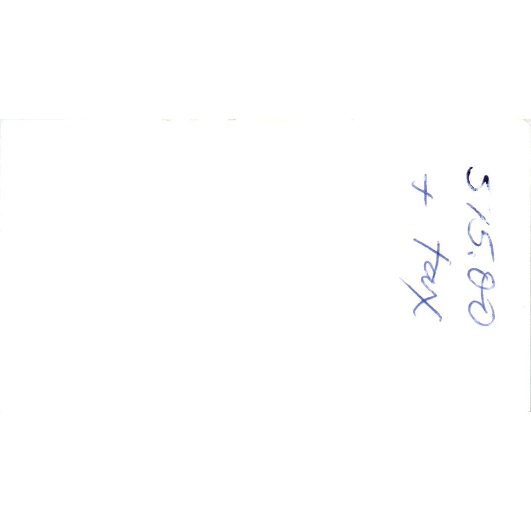 Commercial Furnishings Co Gary Gardner Houston Vintage Business Card SD8-B20