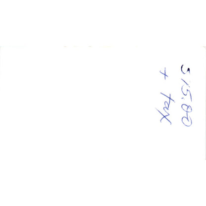 Commercial Furnishings Co Gary Gardner Houston Vintage Business Card SD8-B20