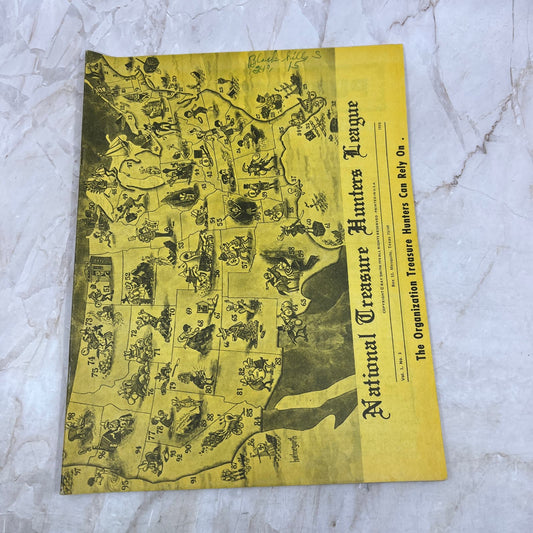 1970 National Treasure Hunters League Magazine - Mesquite TX Ray Smith M19