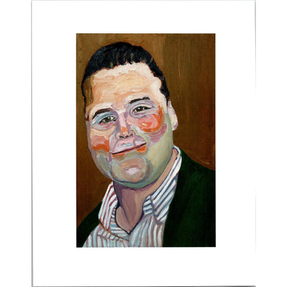 Captain Jae Barclay - George W. Bush Painting Book Plate Art Print J8