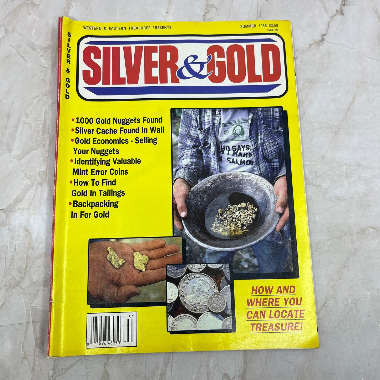 1988 Western & Eastern Treasures' Silver & Gold Magazine Treasure Hunting M20