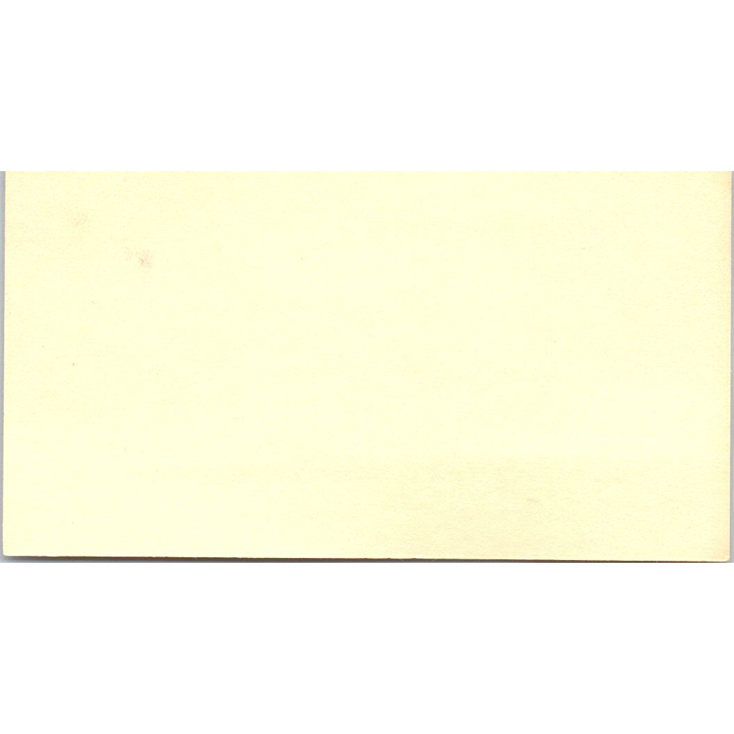 John Wayne's Smokehouse BBQ Houston Texas Vintage Business Card SD8-B6