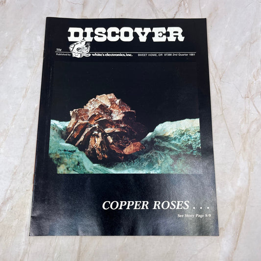 1981 2nd Quarter - Discover Treasure Hunting Magazine - White's Electronics M11