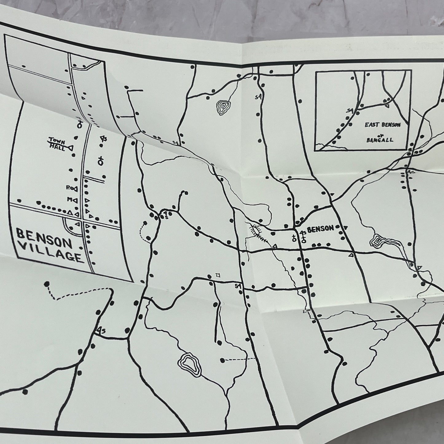 1927 Souvenir of Benson Vermont Book TA9