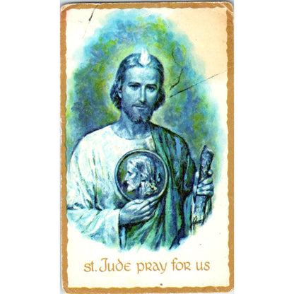 Prayer to St Jude National Shrine of St Jude Chicago Vintage Card TH2-PC1