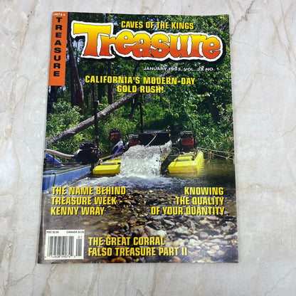 1993 Jan - Treasure Magazine - Treasure Hunting Prospecting Metal Detector M16