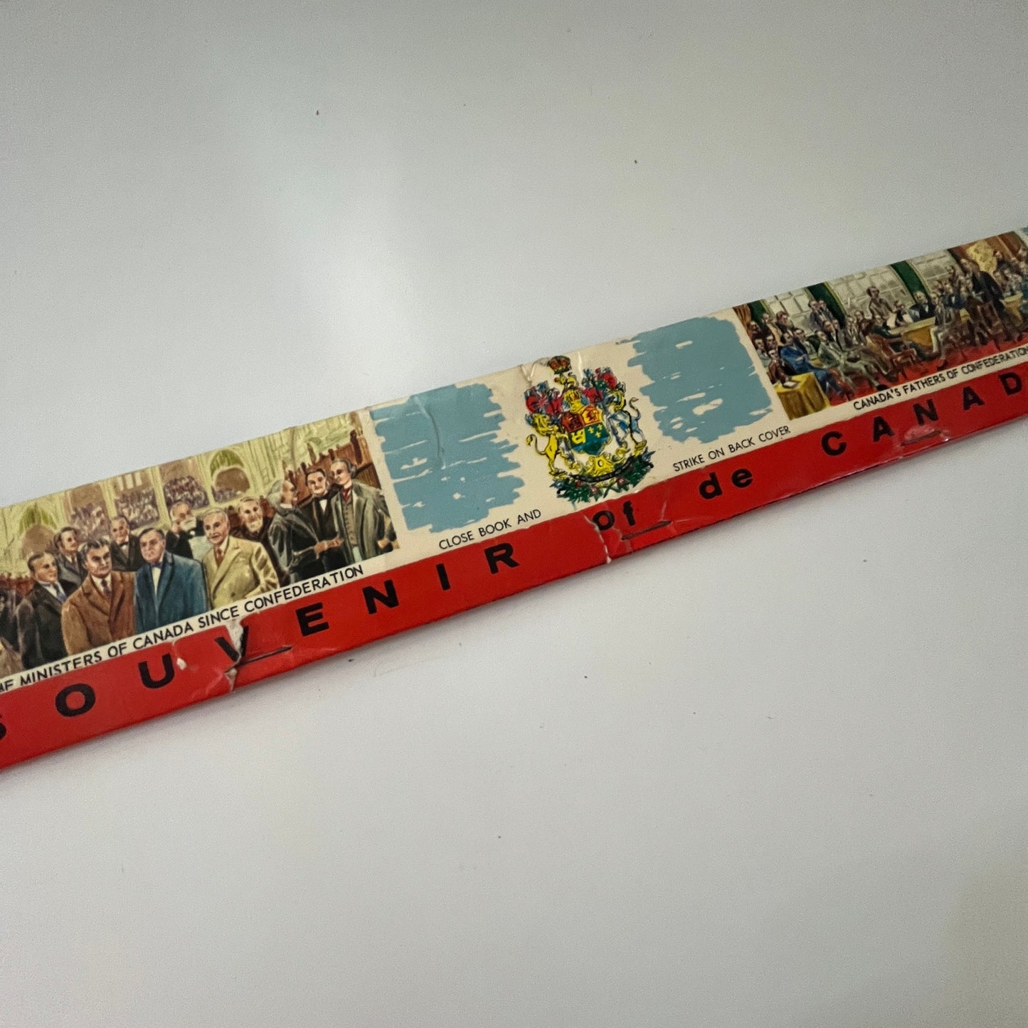 1967 Canada World's Largest Matchbook 15" Souvenir Vintage Matchbook TB7