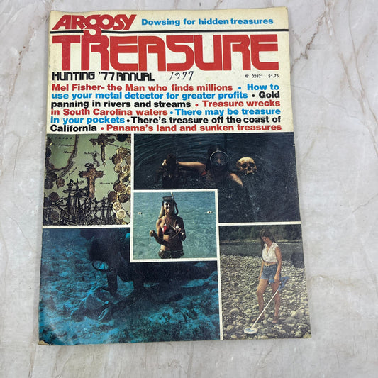 1977 Argosy Treasure Hunting Annual Magazine Mel Fisher Panama Treasure M20