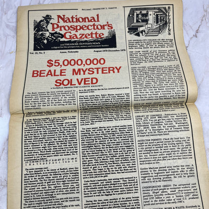 1979 Dec - The National Prospector's Gazette Newspaper - Treasure Hunting M11