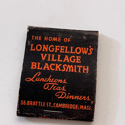 The Cock Horse Restaurant 56 Brattle St Cambridge MA Matchbook Cover TB8-MB3-8