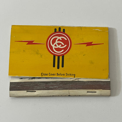 Type "CY" A.C. Motor Starters Clark Controller Co Cleveland Matchbook TB6-MB1-1