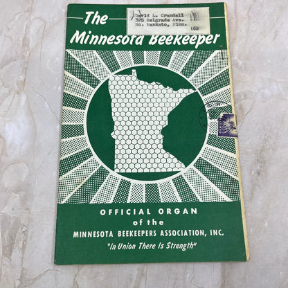 1962 Mar The Minnesota Beekeeper Magazine Red Wing MN Beekeepers Association TD5