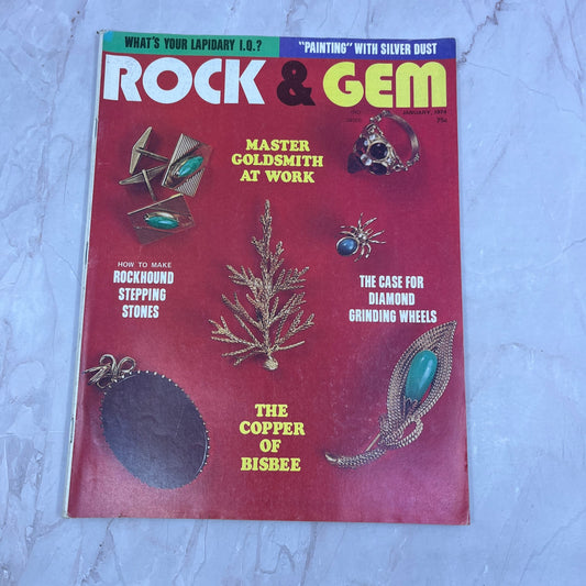 Copper of Bisbee Diamond Grinding Wheels - Rock & Gem Magazine - Jan 1974 M24