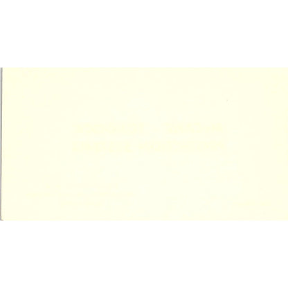 Allpro Security Alan Oliver Burlar & Fire Alarms Vintage Business Card SB4-B3