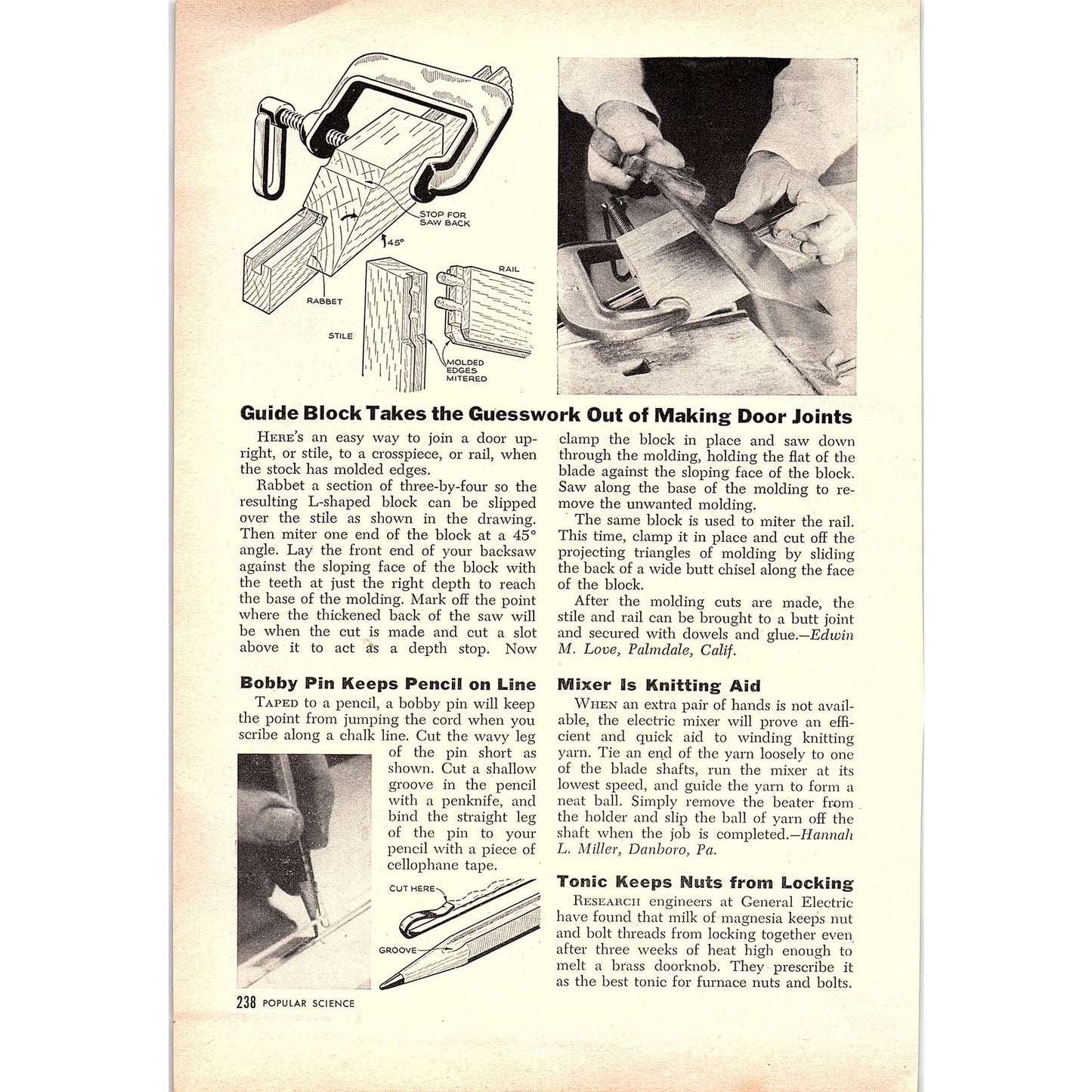 9 Uses for 1-Gallon Cans 1955 Article AG1-5