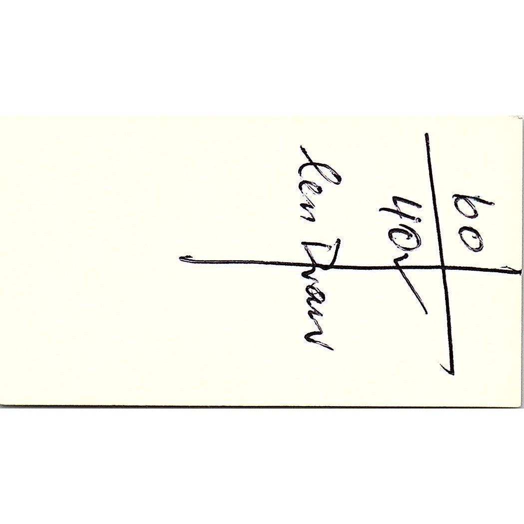 Ed Lambert Texas Iron & Metal Co Houston Vintage Business Card SE5-B2