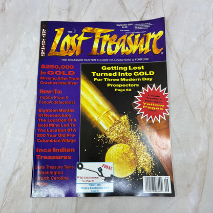 2001 Sept - Lost Treasure Magazine - Treasure Hunting Gold Prospecting M14