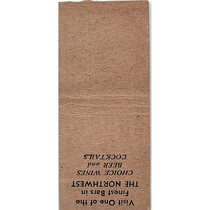 Bill Lealos East Grand Forks MN Vintage Matchbook Cover SF3-Y9