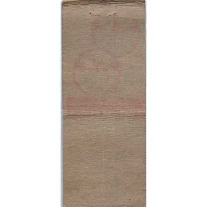 Master Cleaners Fond Du Lac WI Vintage Matchbook Cover SD2-Y12